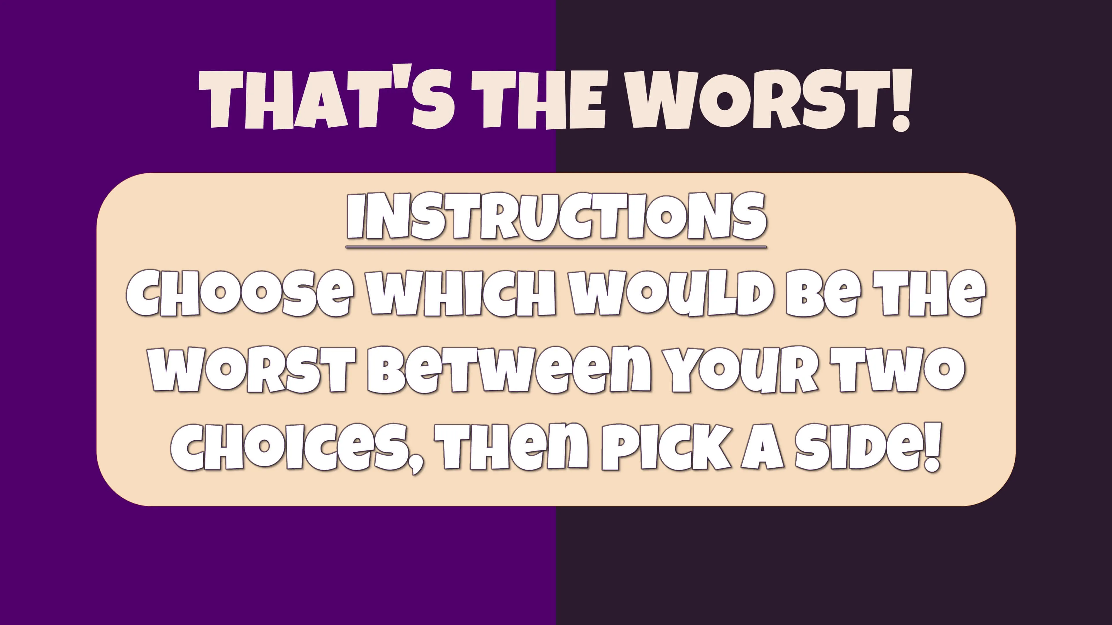 That's The Worst: Volume 3