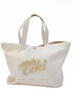 Tiki North Devon Beach Daze Tote Bag Natural