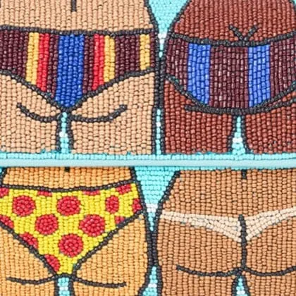 TOMMY BEADED BAG | BEACH BUMS
