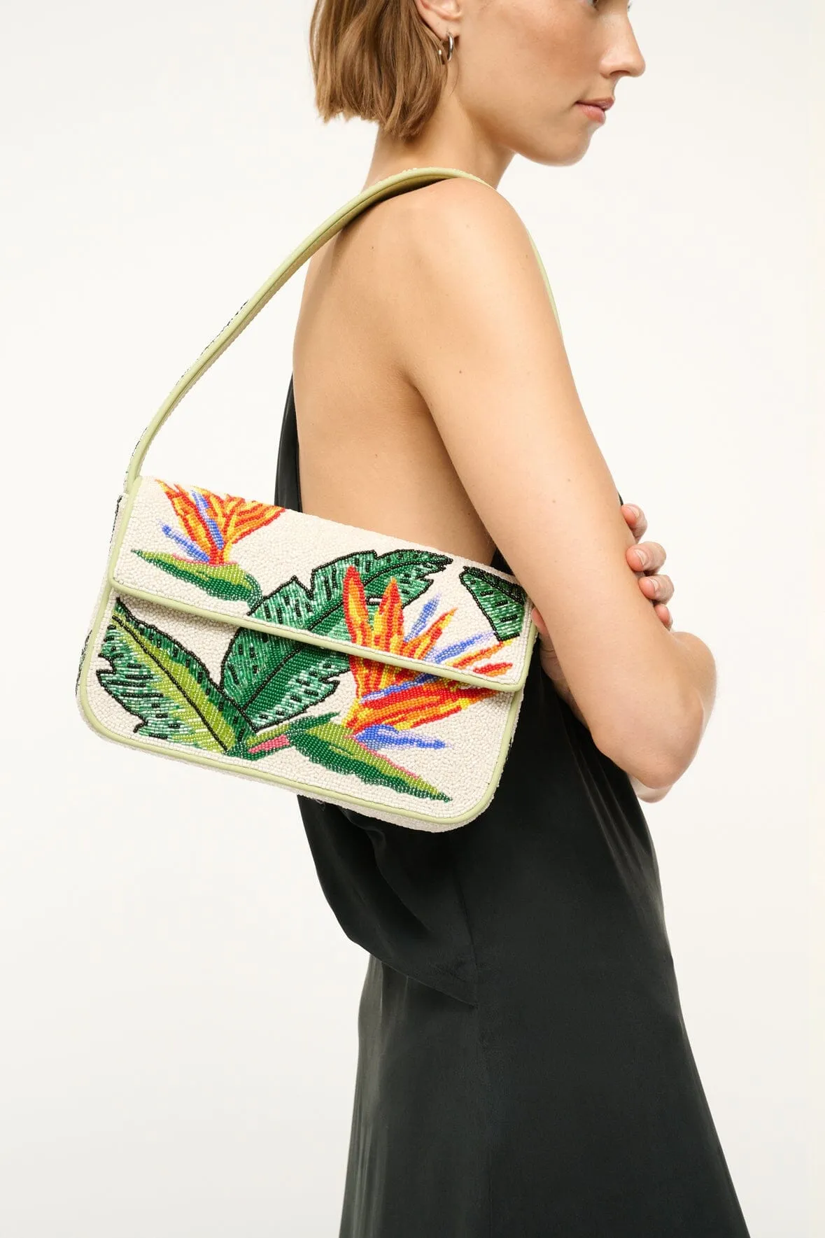 TOMMY BEADED BAG | BIRDS OF PARADISE