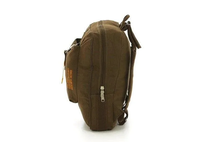 Vintage Canvas Flight Bag by Rothco
