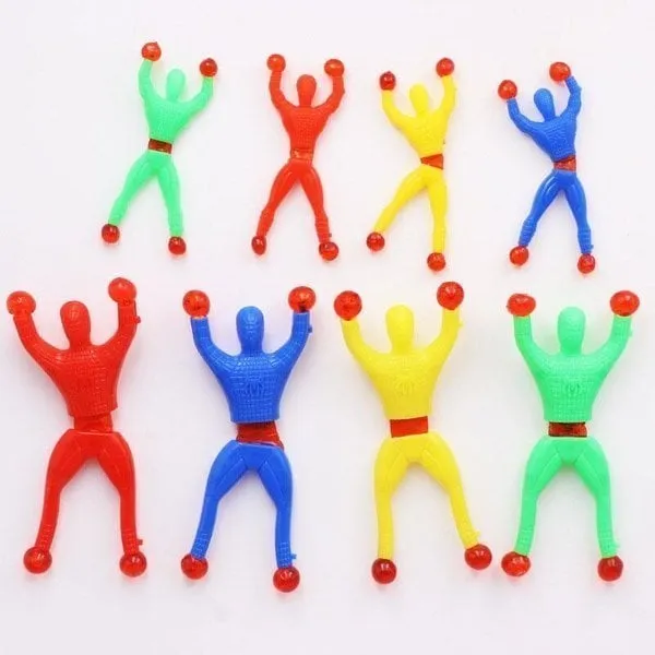 WALL CLIMBING TOY  (10PCS)