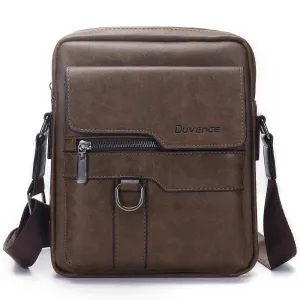 West Louis Men's Leather Crossbody Business Bag