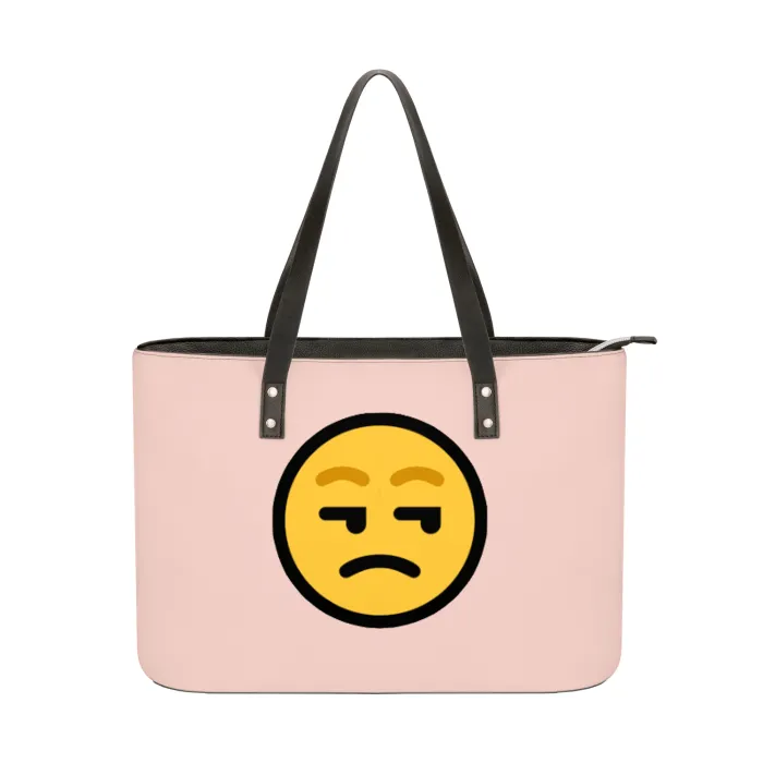 Yeah Whatever Leather Shoulder Bag